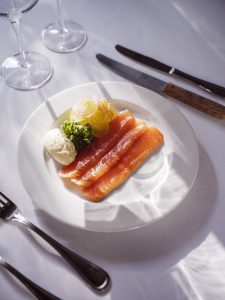 0002 - 2021 - Parsonage Grill - Oxford - High res - Salmon Seafood Gravalax - Web Feature