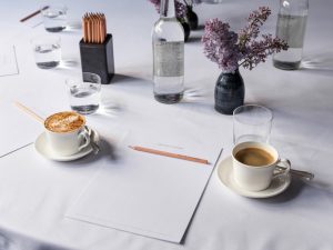 0011 - 2017 - Parsonage Grill - Oxford - High Res - Pike Room Meeting Coffee Flowers - Web Feature