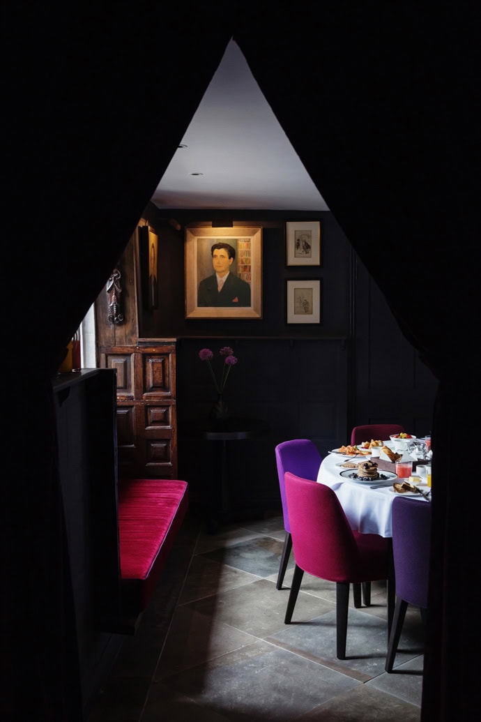 0012 - 2014 - Old Parsonage Hotel - Oxford - Low Res - Pike Room Private Dining Breakfast - Web Feature