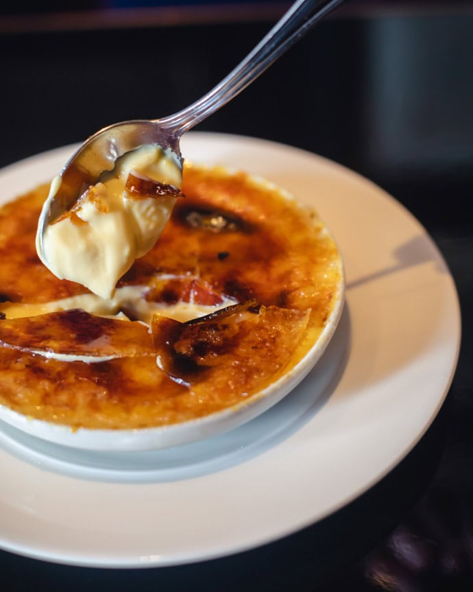 0077 - 2021 - Parsonage Grill - Oxford - High res - Creme Brulee Pudding - Web Feature